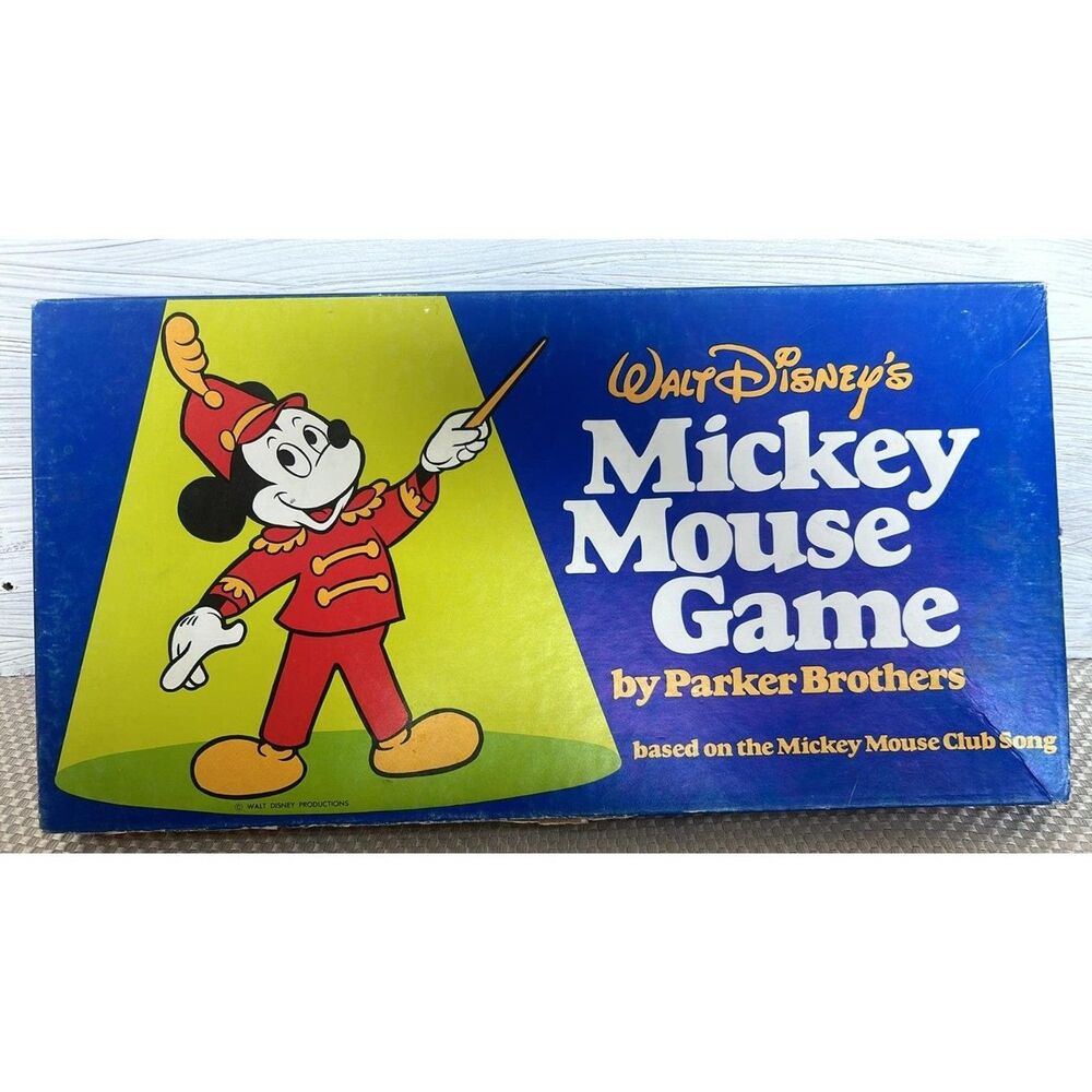 1976 Parker Playmate Walt Disney Mickey Mouse board Game NO. 161